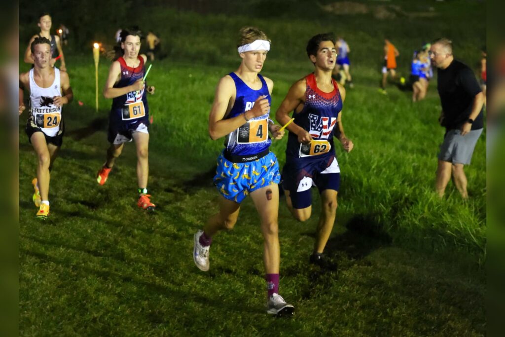 X-C Bucs turn in solid relay splits at Preston’s Knight Night meet