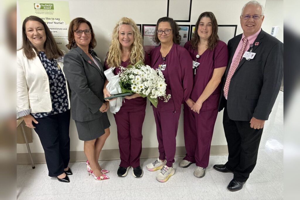 Stonewall Jackson Memorial Hospital nurse receives DAISY Award