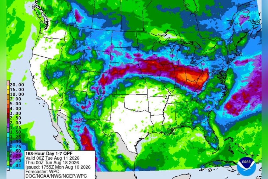 Flood watch issued through Friday as storms line up over Upshur County