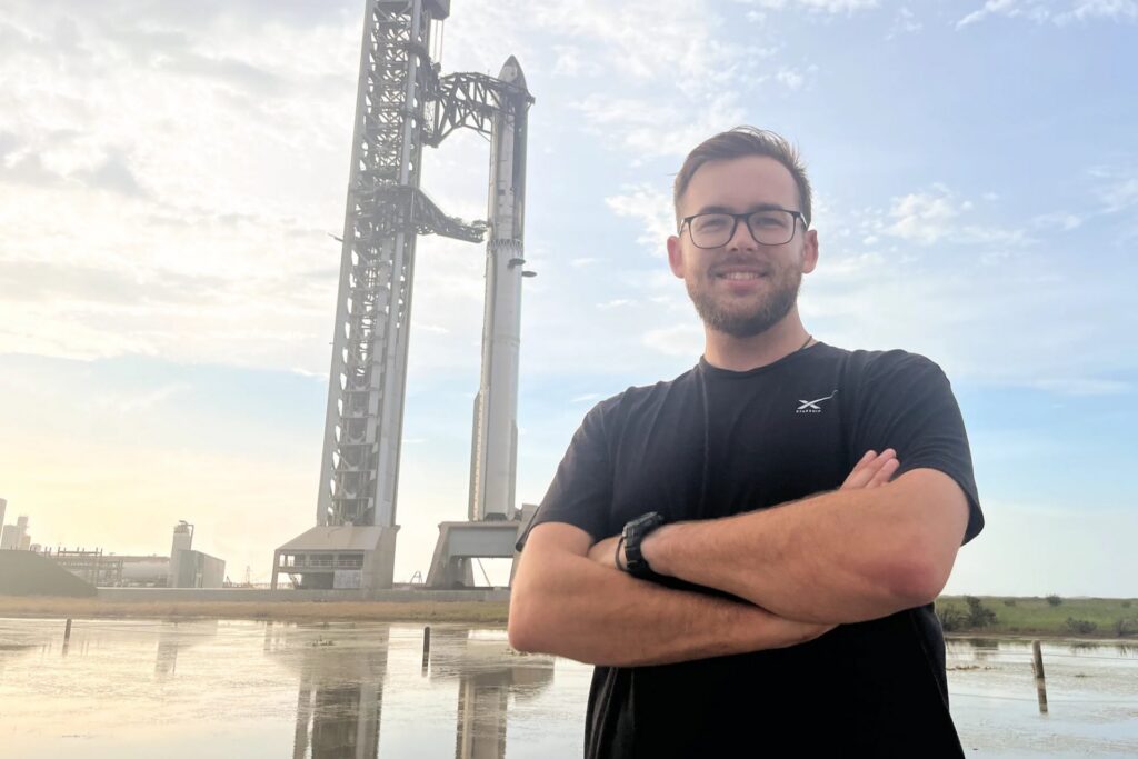WVU aerospace engineering graduate works on SpaceX launches at Starbase