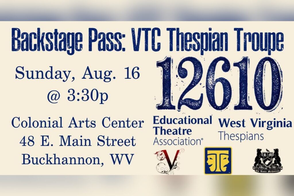 Buckhannon theatre groups invite high school students to Thespian interest session