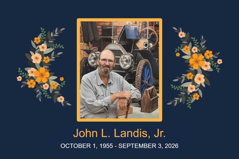 Obituary John L. Landis, Jr.