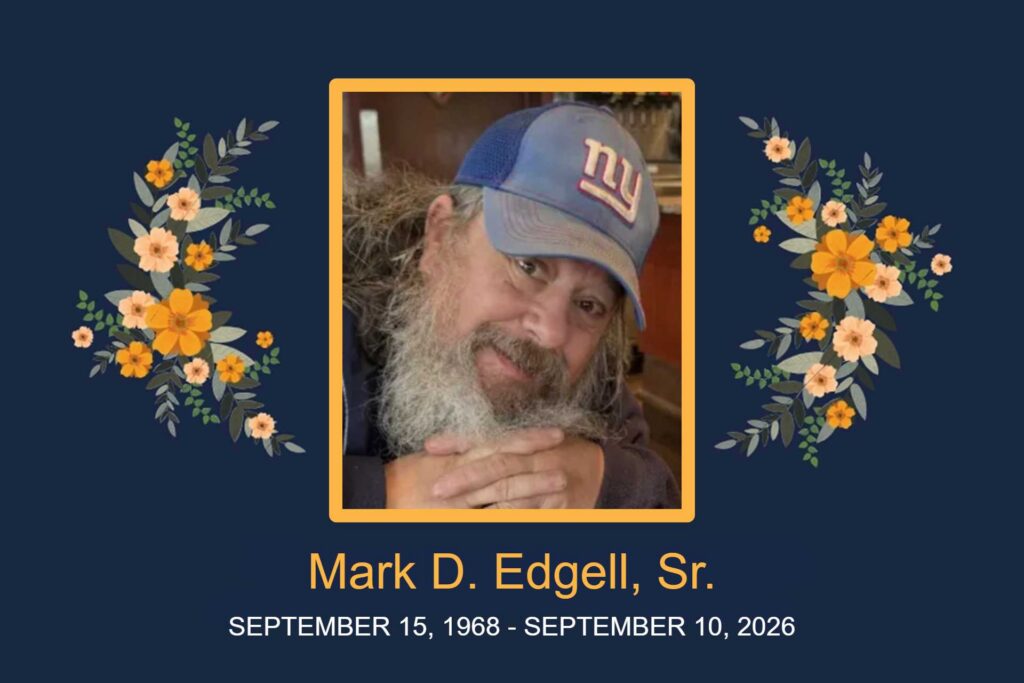 Obituary Mark D. Edgell, Sr.