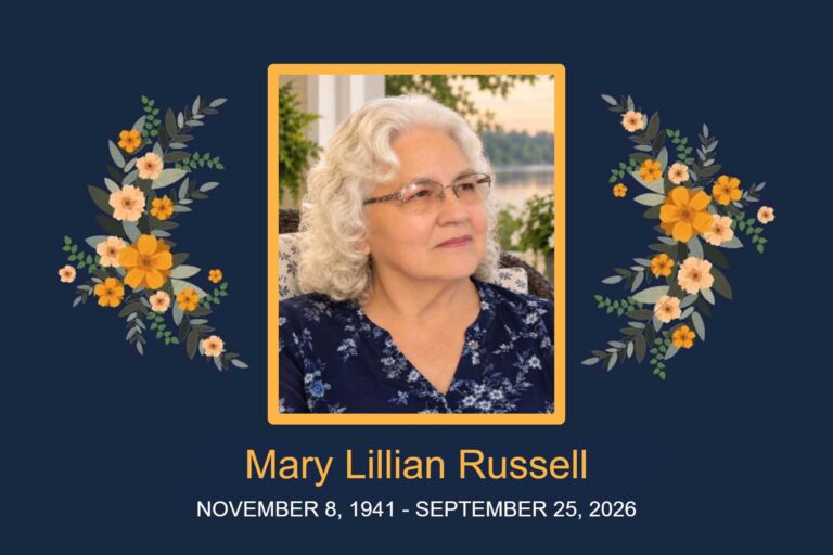 Obituary Mary Lillian Russell