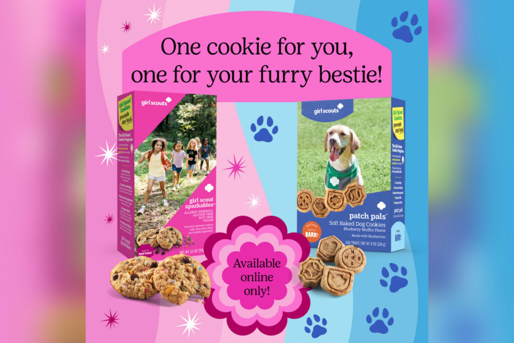 Girl Scouts debut first-ever dog cookie and allergy-friendly cookie ahead of 2027 cookie season