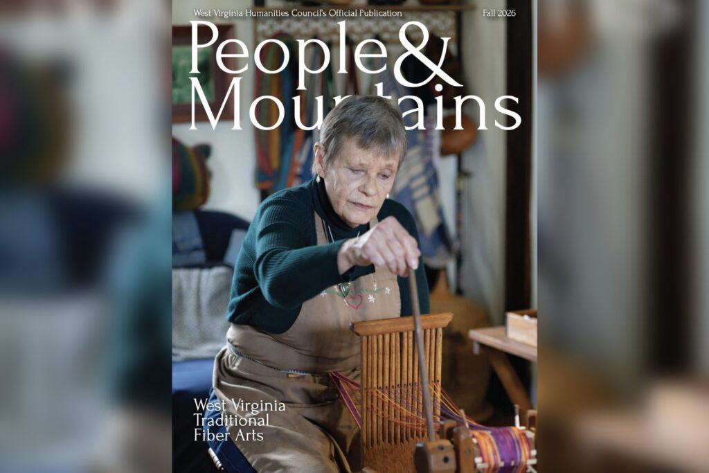 Elkins fiber artist featured on cover of Humanities Council’s fall People & Mountains