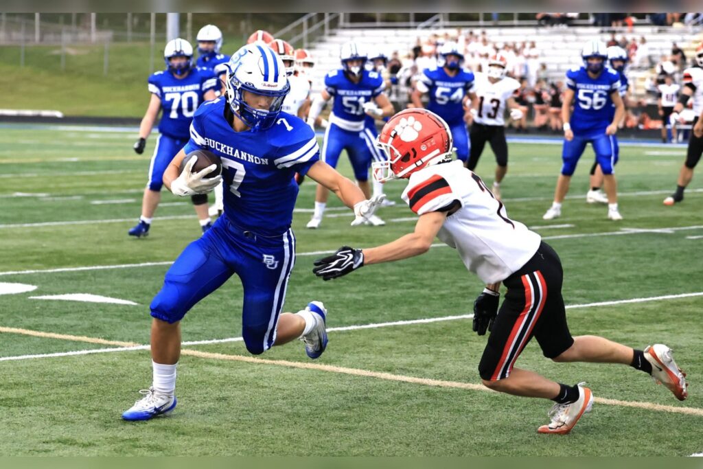 Turnovers doom Buccaneers in 55–14 loss to Elkins