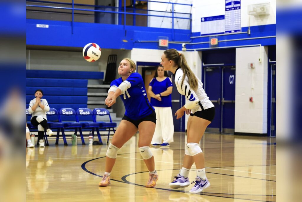Volleyball Lady Bucs stay perfect at home, overpower Pendleton County in 3-0 sweep
