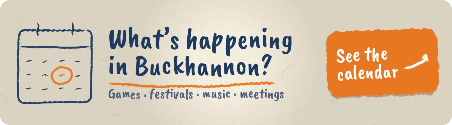 What’s happening in Buckhannon? Games, festivals, music, meetings. See the events calendar.