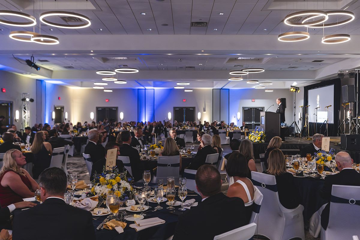 Guests attend the WVU Heart and Vascular Institute's 10th anniversary gala