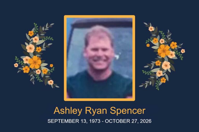 Obituary Ashley Ryan Spencer