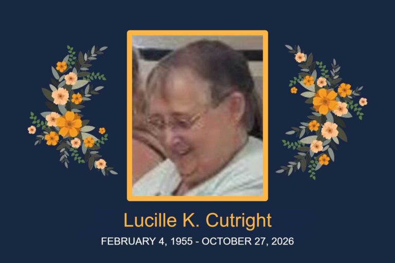 Obituary Lucille K. Cutright