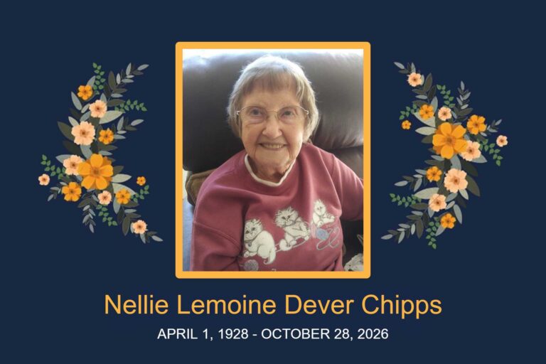 Obituary Nellie Lemoine Dever Chipps
