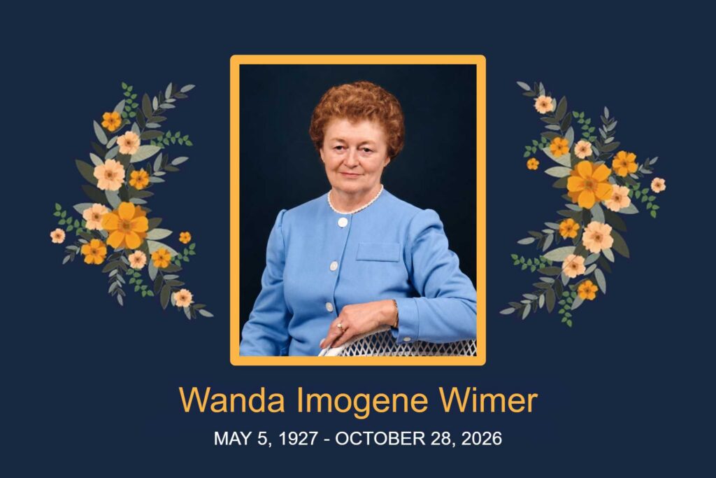 Obituary Wanda Imogene Wimer