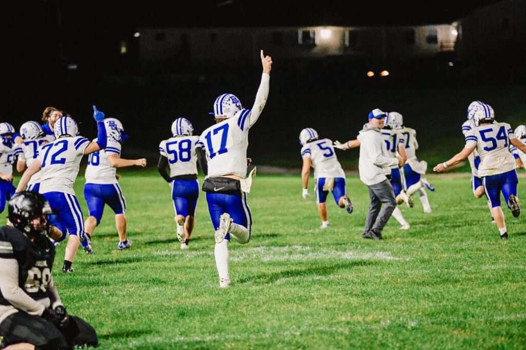 Football Bucs stun Preston on final play, keep playoff hopes alive with 30-28 victory