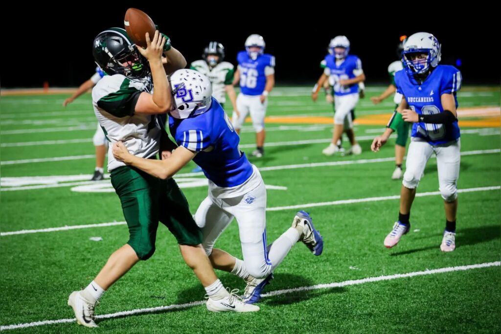 Football Little Bucs roll past Elkins, improve to 3-1 at midseason
