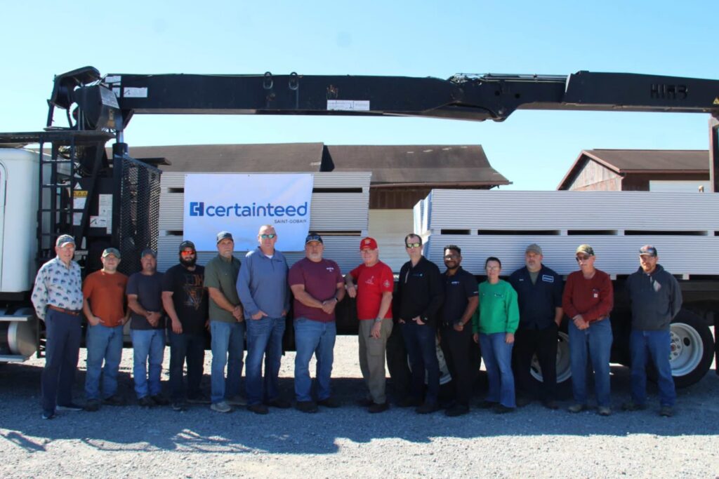 Harper Lumber and Band of Brothers help provide drywall to flood-damaged homes in Upshur County