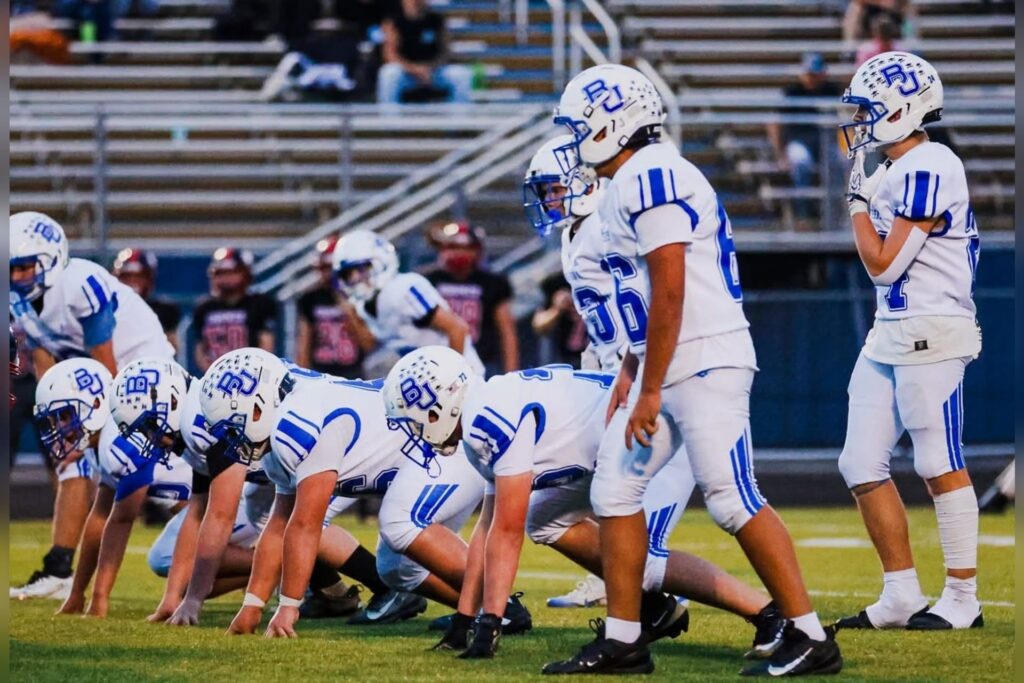 Football Little Bucs roll into conference title game with pair of dominant victories