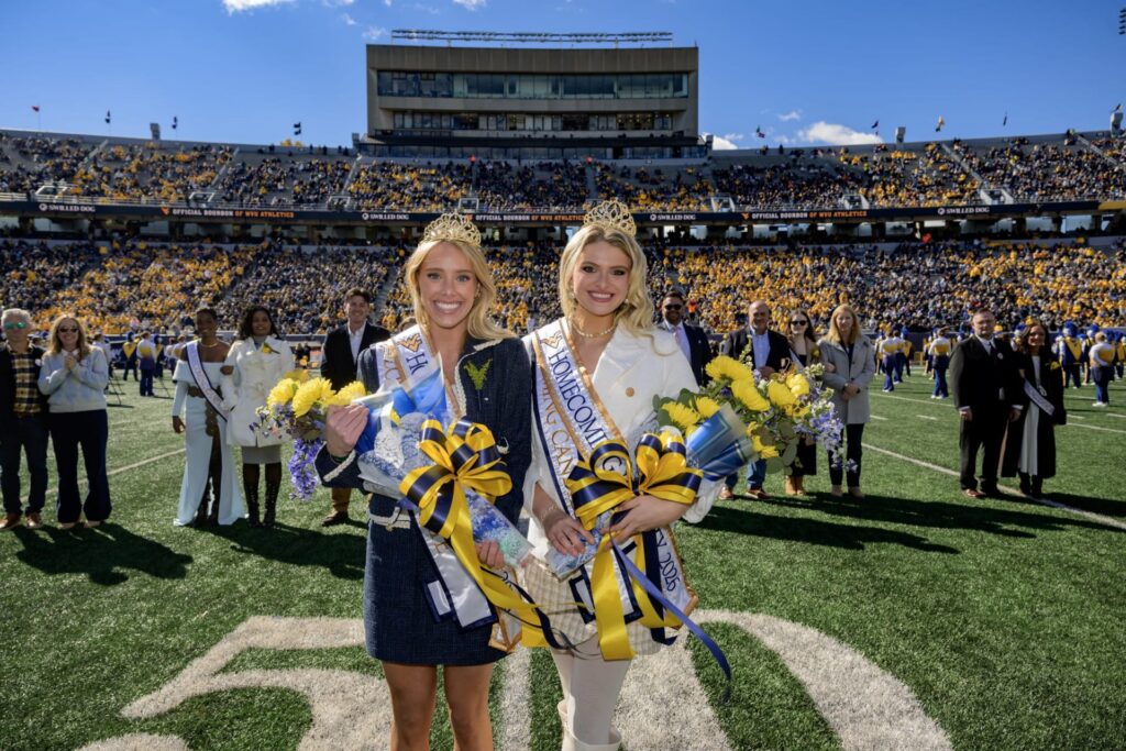 Campbell and Custer named WVU Homecoming Royalty, alumni awards presented