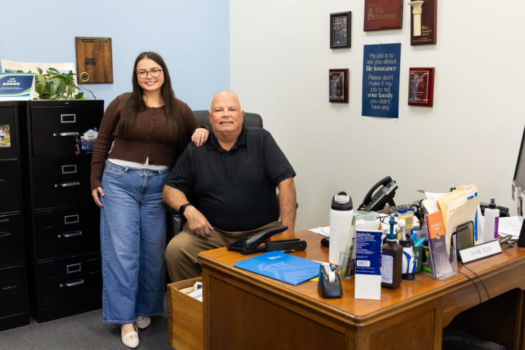 A commitment to community brings family together at Hank Ellis Insurance