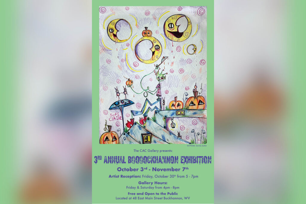 CAC Gallery hosts Friday reception for third annual BOOOOckhannon exhibition