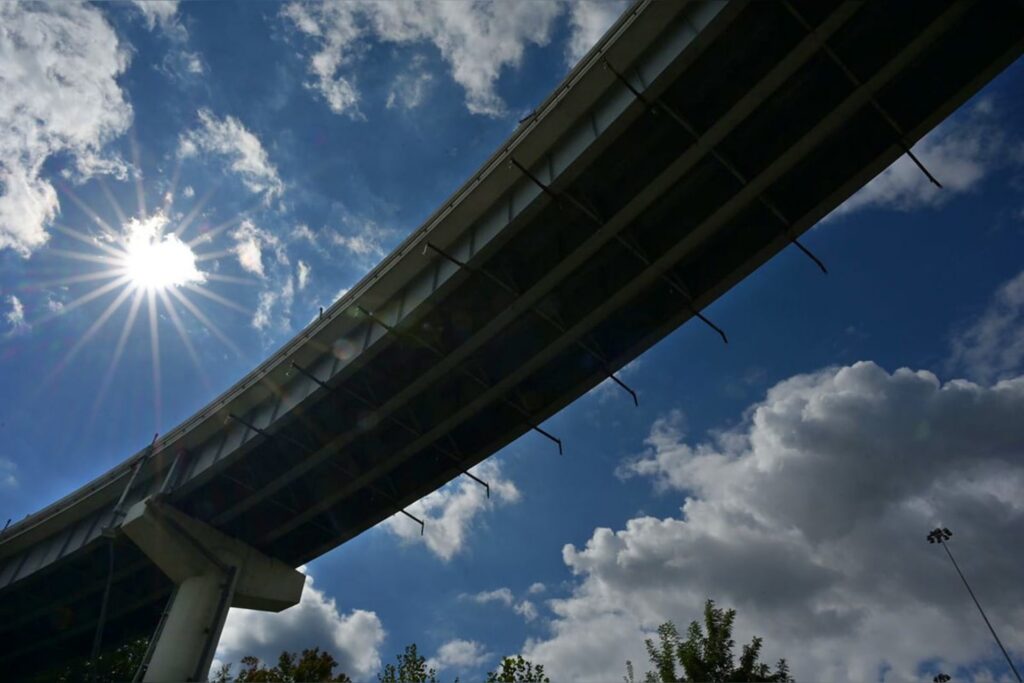 Night and weekend lane closures planned for I-64 Fort Hill Bridge work
